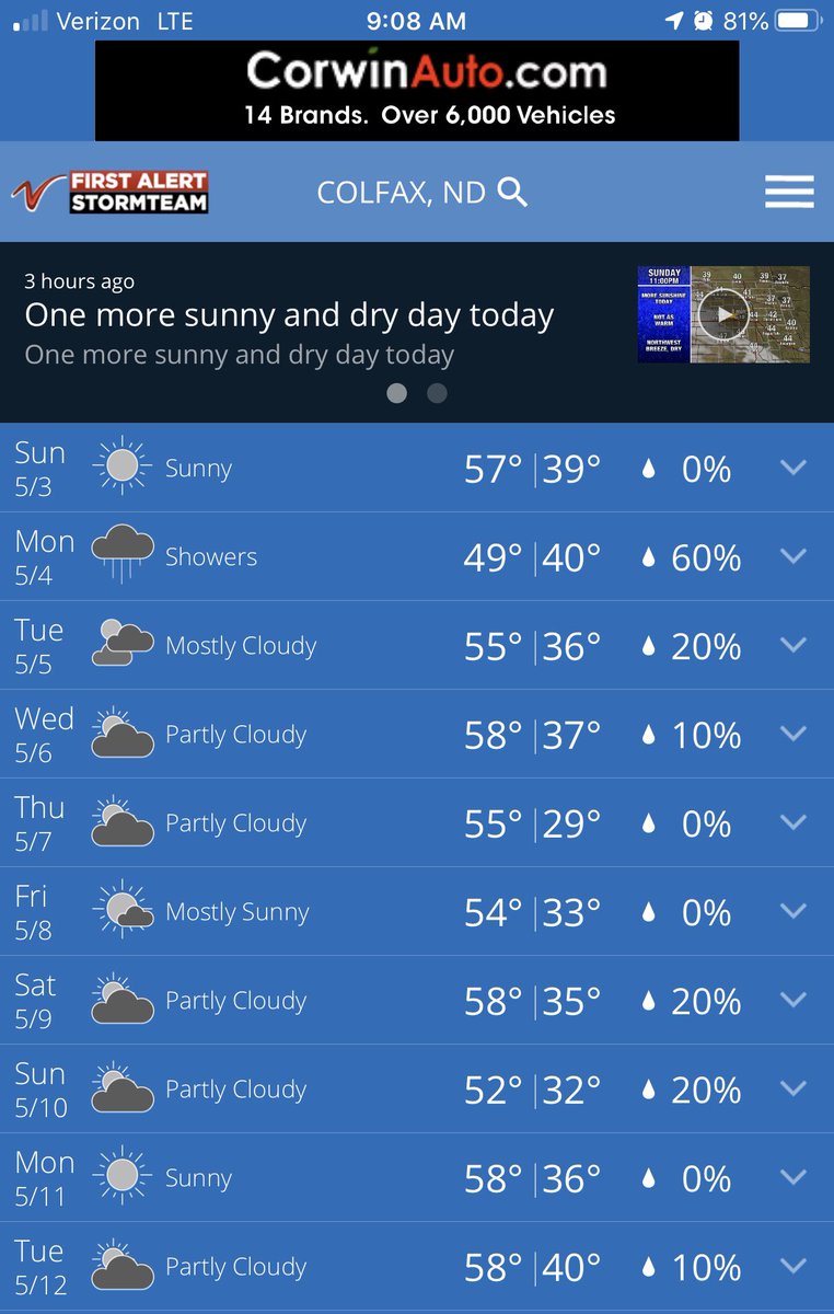 Not ideal, but if you are planting corn today, please check the stress emergence scoring. It can be the difference between a full stand and replanting. A whopping 15 GDU’s next week and rain coming in tomorrow😬