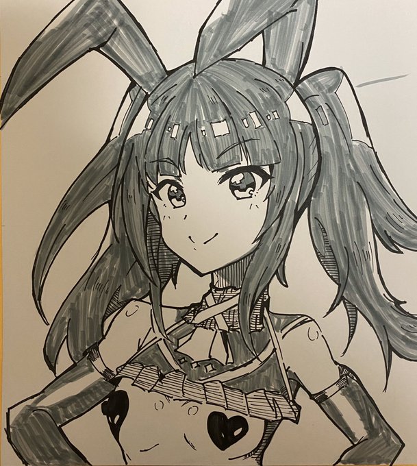 おまけペーパーならぬ、おまけ色紙逆アニバ二ー綾香様。
#アリスギア #アリスギアお絵かき 