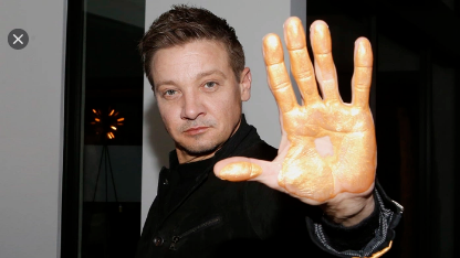 JEREMY RENNER'S NEW YEAR's PARTY:I'm broke, but perception fool's gold in the Land of Make Believe. One of by best friends was a road chef for Britney Spears, Kristina Aguilara, Kiss, blah blah! He tells me to come to this address on Franklin street in H-Wood. Knock! Knock!