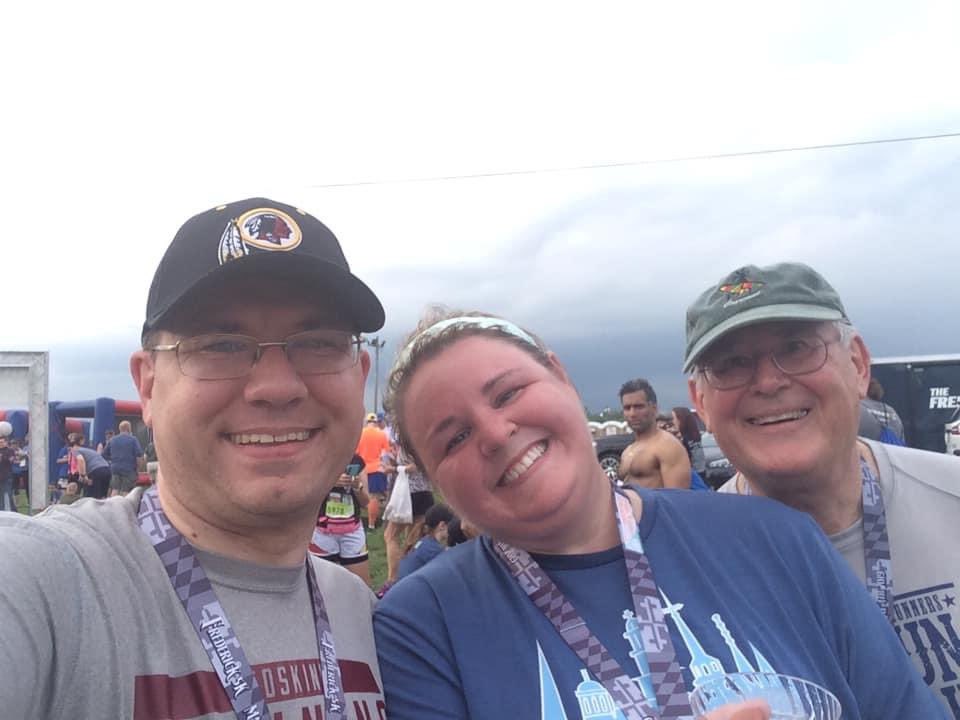BrandonFCPS's tweet image. This morning would have been @RunFrederick — a course that takes me past my former @FCPSMaryland job site, @LYNXFHS, and Baker Park. I’ve smiled looking back at the memories of running with Michelle and my dad this morning.