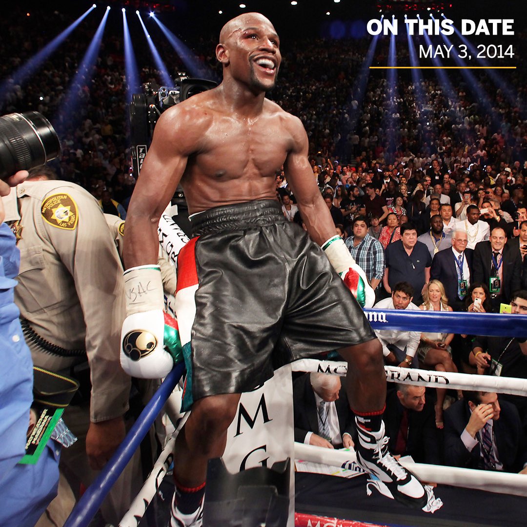 ESPN Ringside on X: On this date in 2014, Floyd Mayweather defeated Marcos  Maidana by majority decision in their first of back-to-back fights.   / X