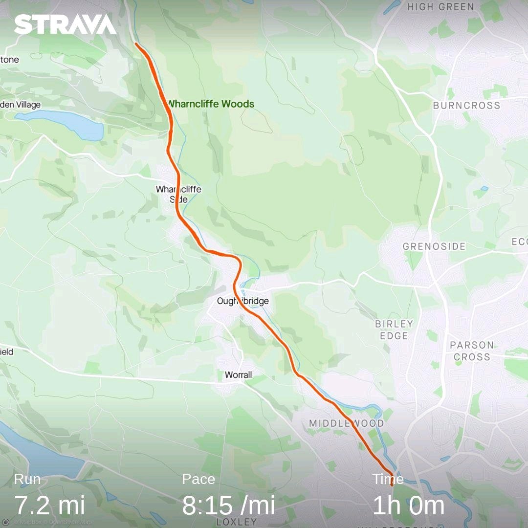 LoaderMark's tweet image. #strideforsheffield 11.72km