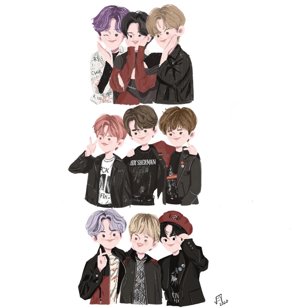 breathofnups's tweet photo. 🤍❤️🖤
#CRAVITYfanart 
#CRAVITY #크래비티 https://t.co/rkss7juJaM