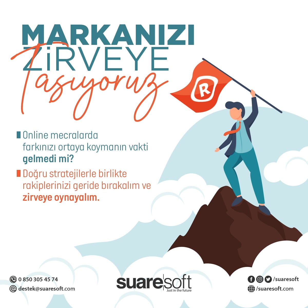 SuareSoft's tweet photo. Markasına değer verenlerin tercihi #suaresoft
#marka #şirket #doğrutercih #kalite https://t.co/R0dOIayRjP
