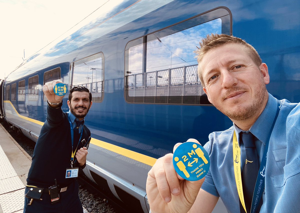 eurostarjames's tweet photo. #ES9045 Paris back to London... stay safe everyone #2Metres #Eurostar @Eurostar https://t.co/sg4ruWPah9
