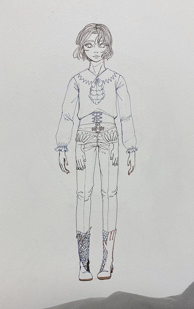 ずっっか様✩.*˚ （男女どちらに描こうか ずっっっと迷ってた。 でも 