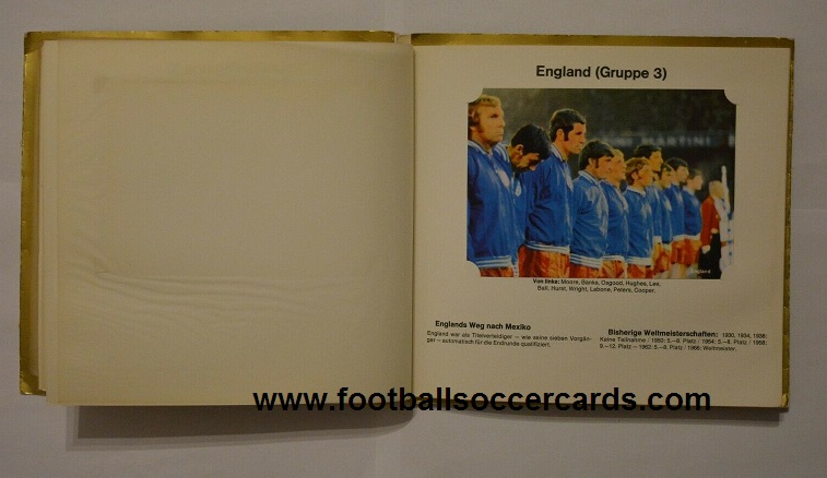 rarecards_fcc's tweet photo. A rarely seen Mexico 70 album by OXY, West German issue.  #oxy #Mexico70 #BobbyMoore #England #WorldCup #WC70 #WM70 #Mundial70 #Mondiale70 https://t.co/xuSekZSCgs