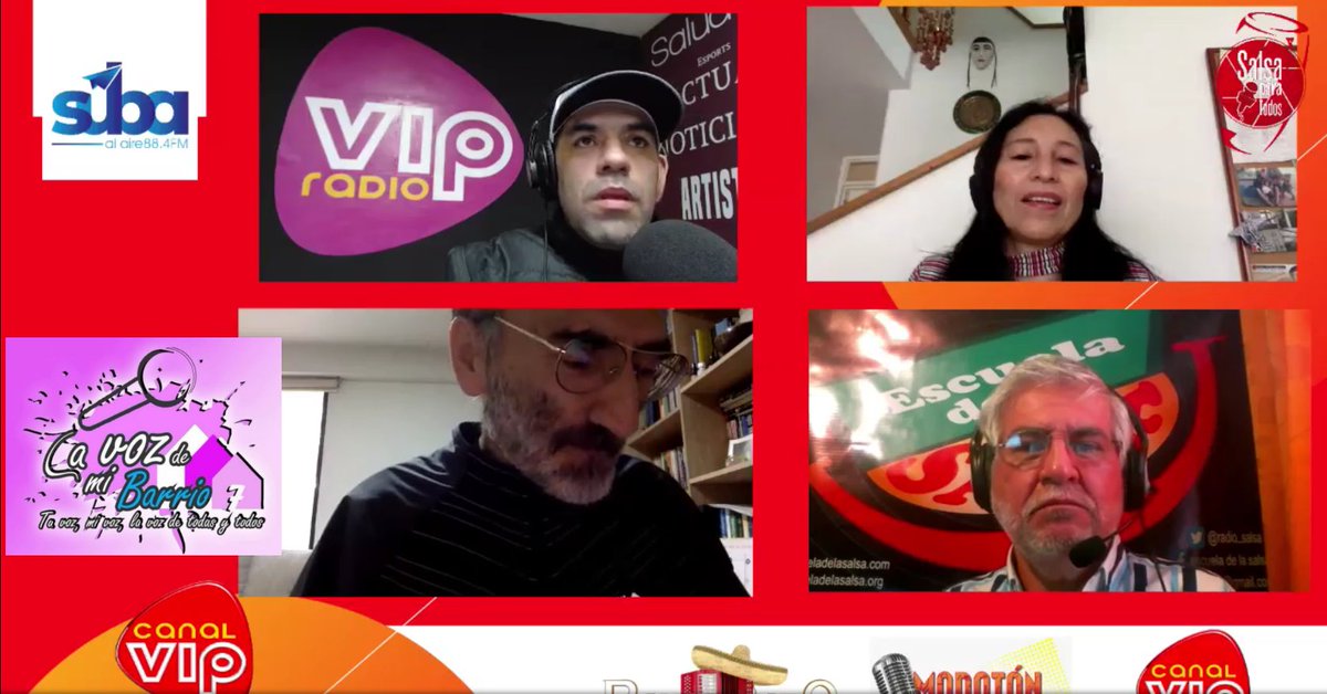 Ya mismo, desde las 9AM hacemos presencia en la 10ª #MaratónRadialSalsera #MaratonSalsera2020 <a href="/MaratonSalsera/">MaratonSalsera</a> con todo el combo de <a href="/salsapatodoss/">Salsa para Todos</a>
. Transmisión de audio en directo por <a href="/emisora_LVMB7/">la voz de mi barrio7</a>