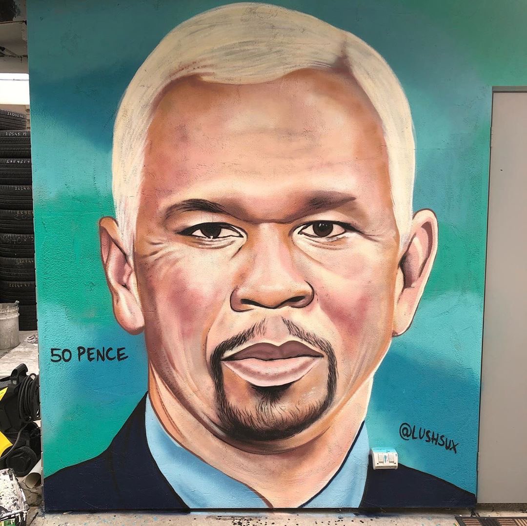 50cent's tweet photo. 👀This fucking guy won’t stop, SMH 🤦‍♂️I guess i’m not wearing a mask because i’m tested frequently. 😤#bransoncognac #lecheminduroi https://t.co/wN25y0oEcB