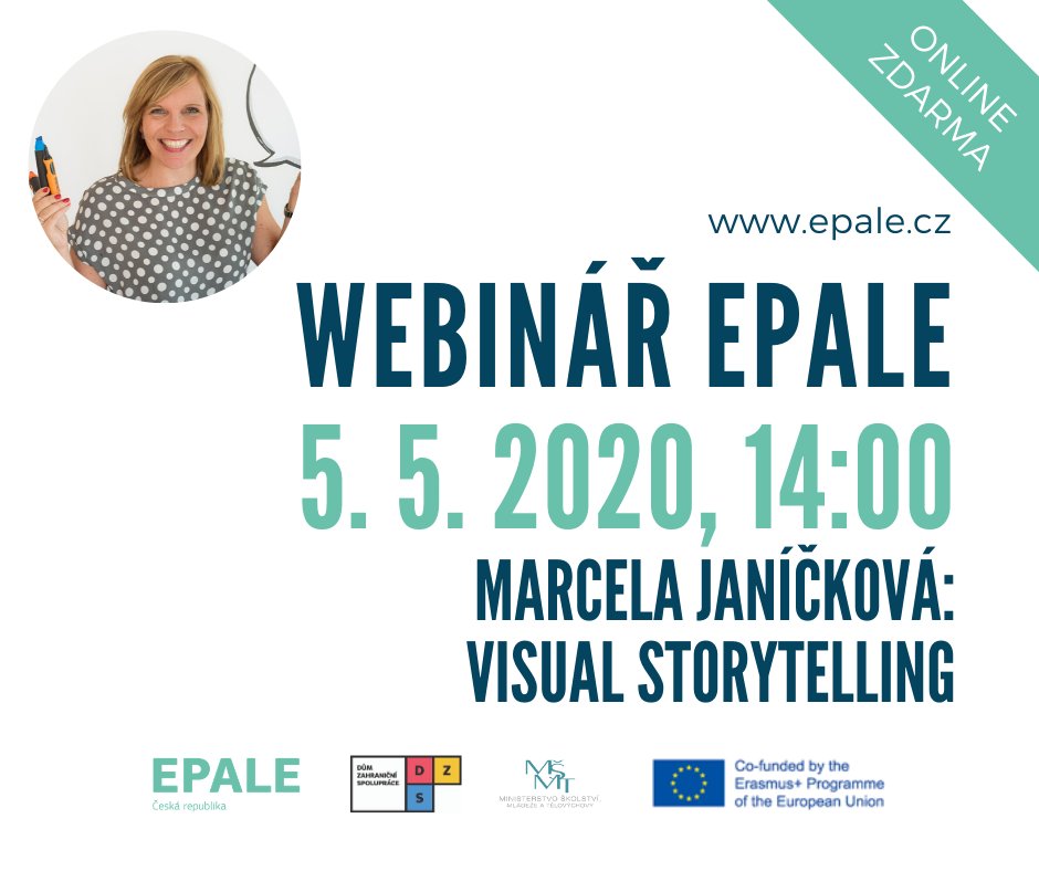 TomasLanger81's tweet photo. 🆕 Představujeme další dva bezplatné webináře @EPALE_CZ:
👉 5. 5. 2020 téma Visual Storytelling: https://t.co/VoSfvFDsTh
👉 7. 5. 2020 téma Office jóga aneb Cviky u pracovního stolu://epale.ec.europa.eu/cs/content/webinar-epale-office-joga-aneb-cviky-u-pracovniho-stolu https://t.co/2LFwawPuci
