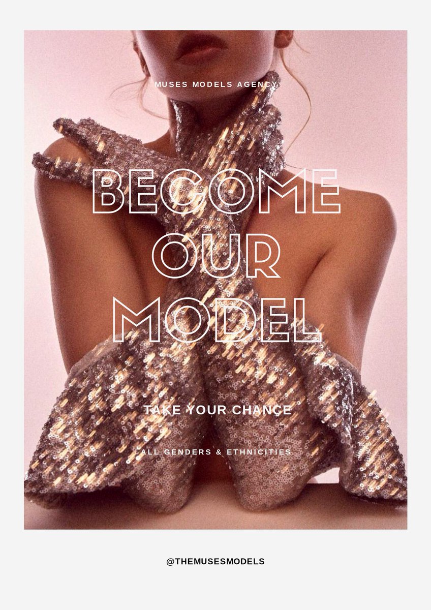 MUSES MODELS AGENCY

เปิดรับนางแบบและนายแบบจากทั่วทุกมุมโลก เข้าสู่โมเดลลิ่งที่มีชื่อเสียงในวงการแฟชั่นมานานกว่า 10 ปีและมี Connection มากที่สุดในฝรั่งเศส

⭐ เซ็นสัญญาหรือสอบถามข้อมูลเพิ่มเติมได้ทาง DM <a href="/themusesmodels/">𝗠𝗨𝗦𝗘𝗦 𝗠𝗢𝗗𝗘𝗟𝗦 (บีซี่จังแต่ไมไม่รวยสักที)</a> 

[ เฉพาะ Role-play และ Original character เท่านั้น ]