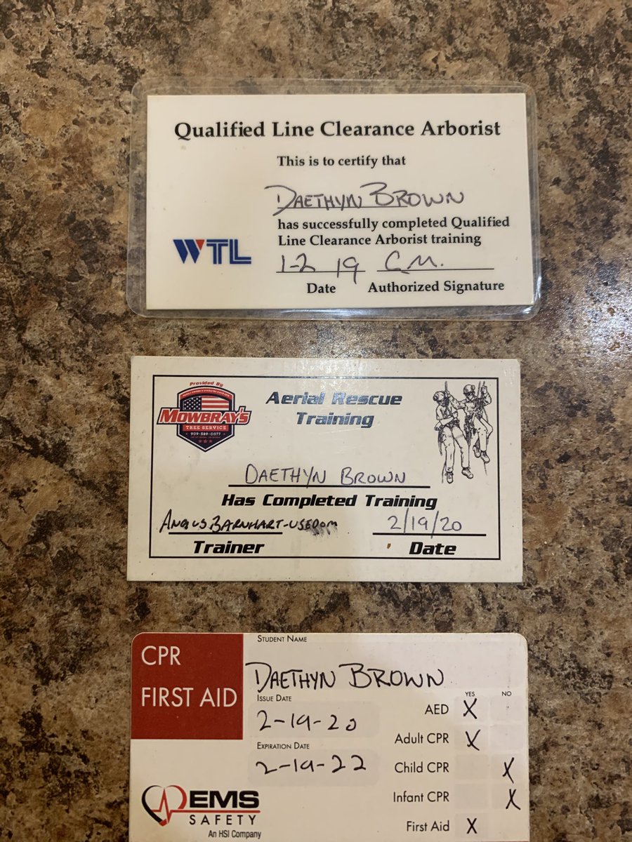 DaethynB's tweet photo. Certifications. https://t.co/YZQlKiYFwW