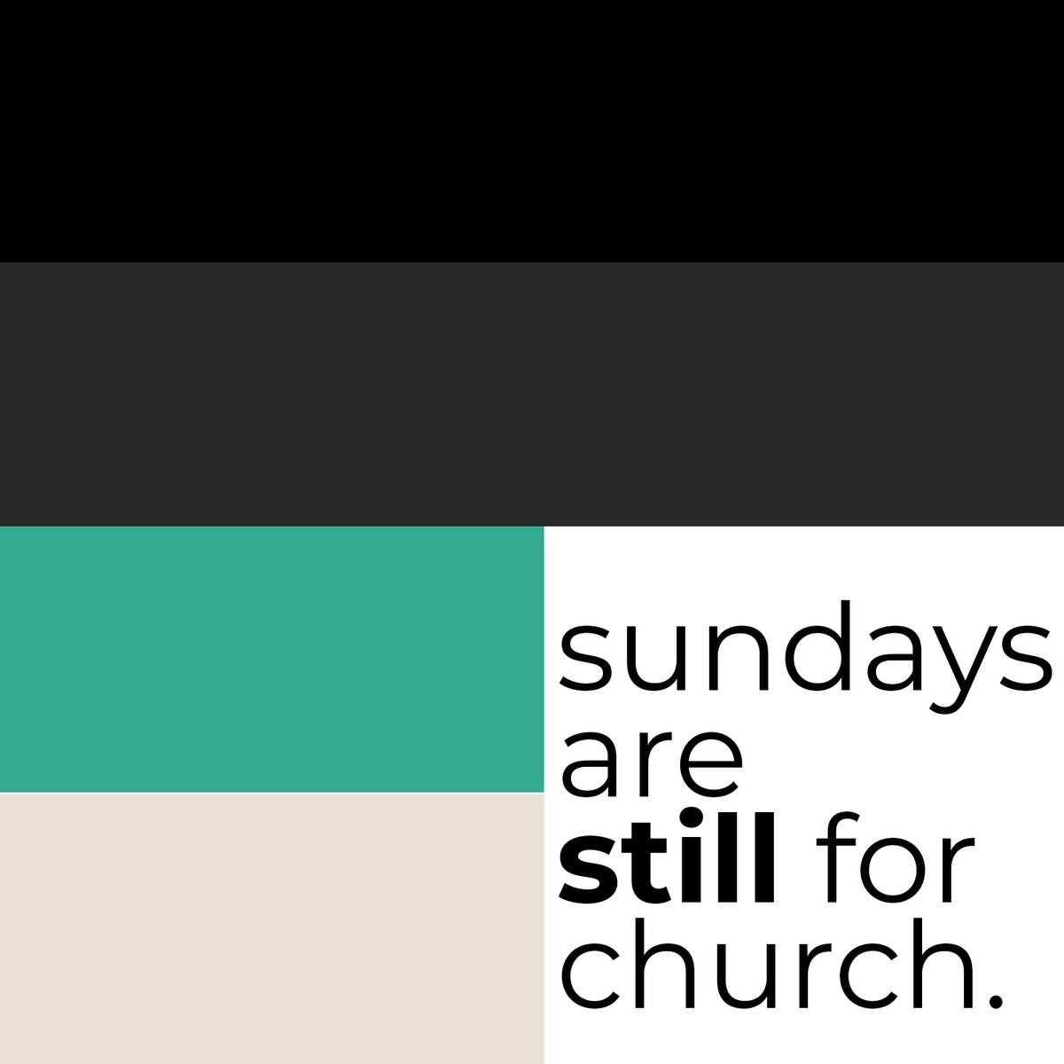 spanministries's tweet photo. Church is wherever you are! See you at 11! https://t.co/X1tM9izF3I