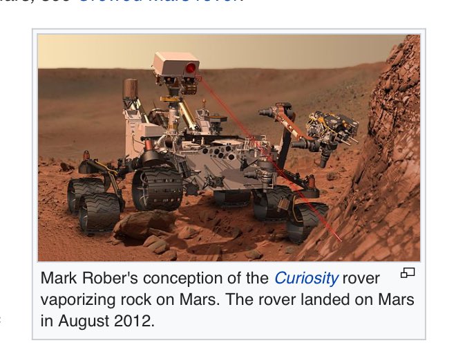 Curiosity Rover Equipment