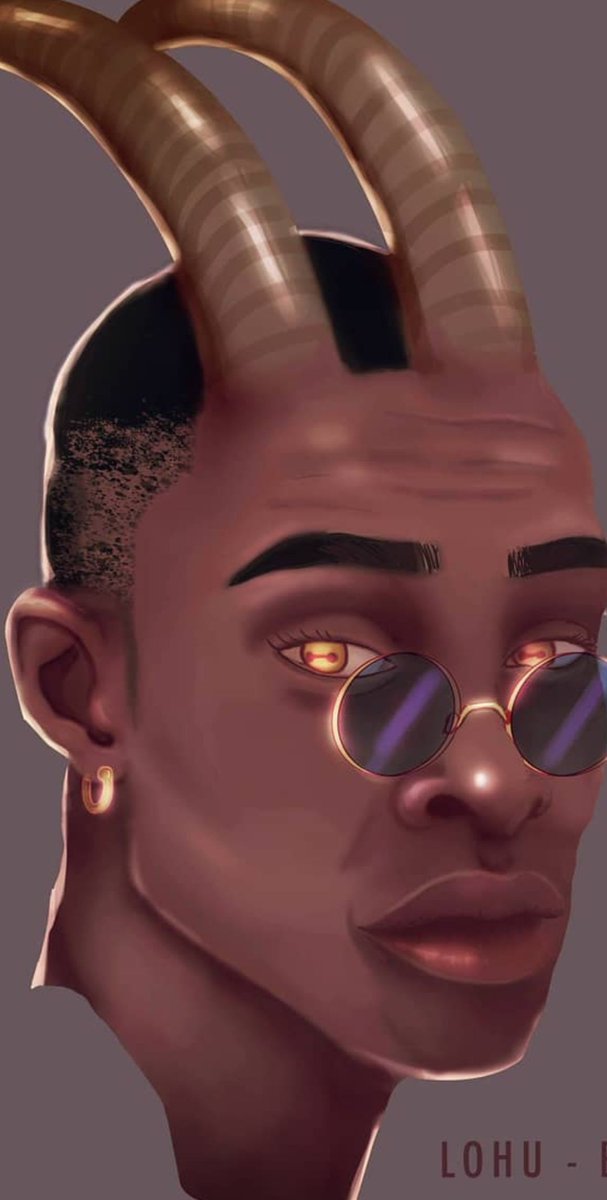 lohubettin's tweet photo. ¿ What title would you give it? 🐏
#practice  #quarantink #quarentena #demon #menstyle #afro #digitalart #dibujantesdelanoche #art #instadrawing #ink #originalcharacter #hell #twitchstreamer https://t.co/ZzAmnoxKA7