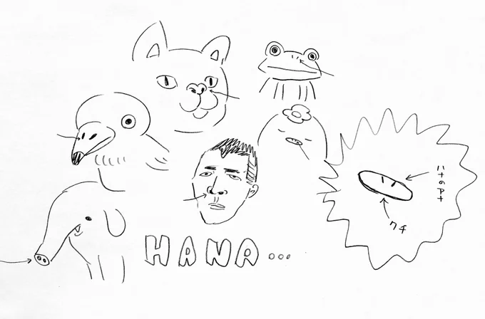 「そこ鼻?」ってリプを見かけるけどカッパですからね
口元のコレはクチバシです 