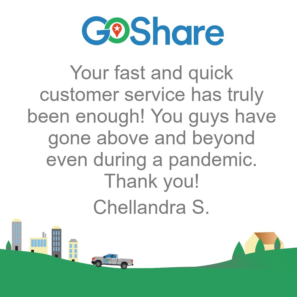 goshare's tweet photo. Proud to continue to serve American communities and keep supply chains moving.
#GoShare #YourFriendWithATruck #Delivery #DeliveryApp #DeliveryHelp #DeliveryOnDemand #OnDemandDelivery #CustomerReview #CustomerRating #Testimonial #GoShareReview https://t.co/rxWXNps3B4