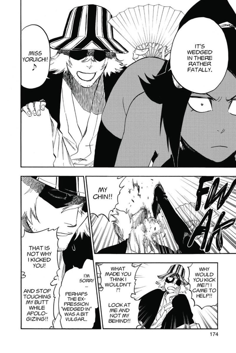 kisuke is so funny  #HollowTher