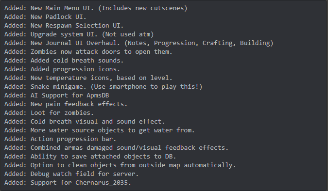 DesolationREDUX's tweet image. DesolationREDUX v0.4.3 has been released.  Images are changes relevant to players.  Full changelog can be viewed at gitlab.desolationredux.com/DesolationREDU…