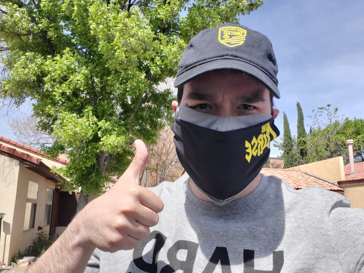 Are you coming to the gratitude parade today? If you bring PPE to donate to <a href="/Protect_NM/">Protect NM</a> and <a href="/TheCurseNM/">The Curse ↙️↙️↙️</a> at any of the starting locations, we'll give you a limited edition <a href="/NewMexicoUTD/">New Mexico United</a> opening day flag! See you this afternoon!