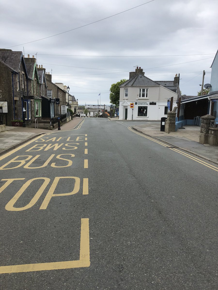 TheWaterings's tweet photo. 2 Photos. Sunday May bank holiday... St Davids, High Street. Should be busy busy busy. Instead it’s empty. #COVID__19 #coronavirusuk https://t.co/afgjA6QY6w
