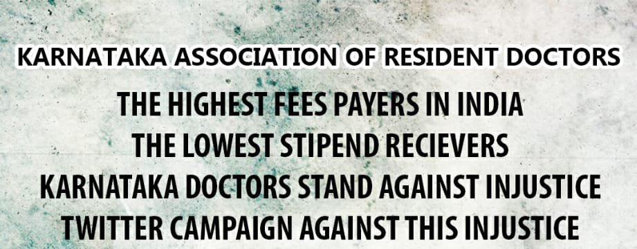 DrAnuHegde1's tweet photo. PGseat fee increases by 5 times and no increase in stipend. As fee increases, no. of meritorious Doctors specializing &amp; serving the nation decreases.
 #karnatakastipendhike
@bsybjp @cmofkarnataka @mla_sudhakar @PMOIndia @narendramodi @karnatakarda https://t.co/5NGKdkDOYK