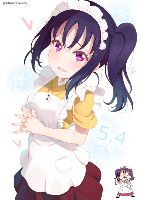 ⛄次はお客様ではなく…二人きりで会えませんか…?

#鹿角聖良生誕祭2020 #lovelive 