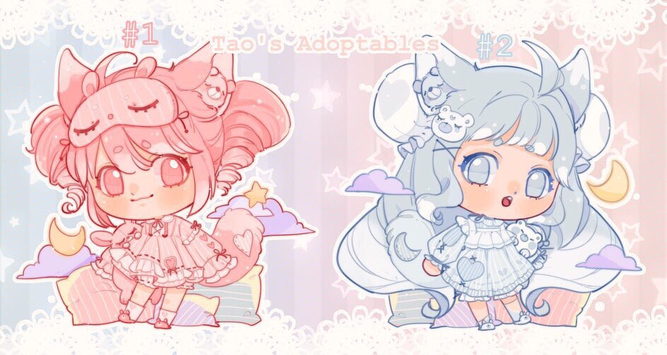 _Tao_000's tweet image. Adoptables [open]
#adoptables #adoptablesopen #chibiadoptable #adoptableschibi #AnimeArt