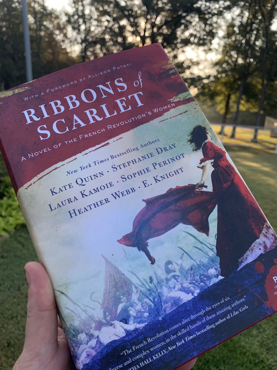 sydyoungstories's tweet photo. @hfchitchat One I’ve read more recently which stuck with me is #RibbonsofScarlet — a fictional anthology about real women during the French Revolution. What they did, what they said, what they suffered. I loved it, and as a woman today it gave me some “power” back.
#HFChitChat https://t.co/0tED1oPEmN