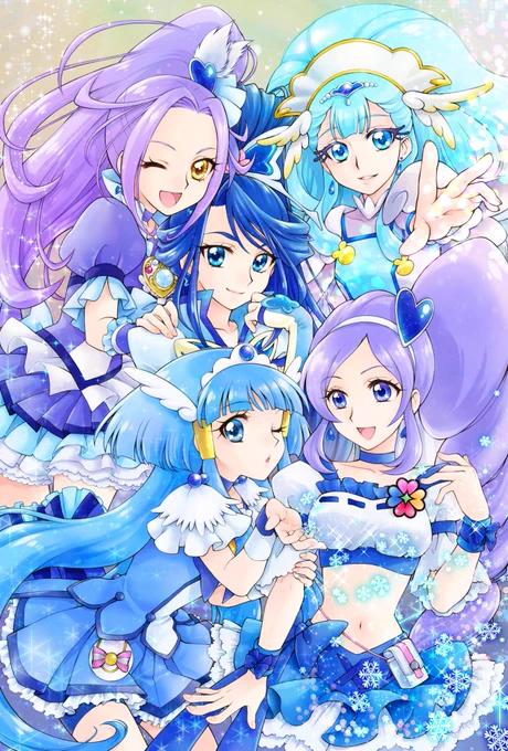 青キュア(一部)

やっと完成…!1年程前に描き始めたものなのであんまり描いてない子を集めたつもりがそうでもないかもしれない 