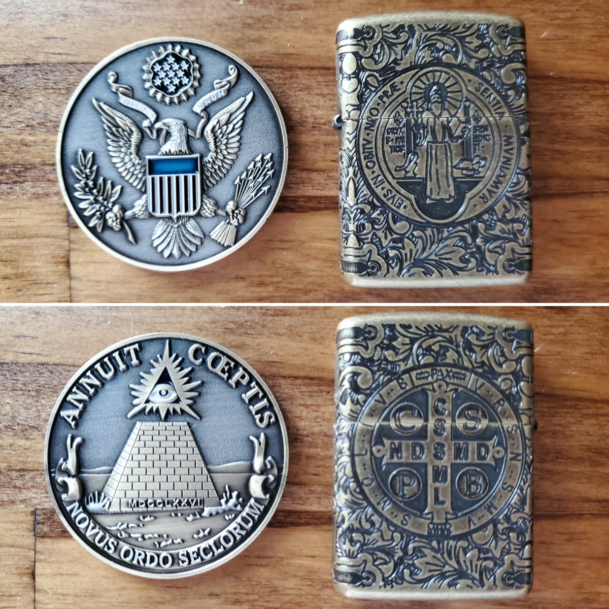 BrandonCanfiel_'s tweet photo. @Zippo I wish you could make an Armor Zippo like the St. Benedict Design But instead use the American seal https://t.co/wy0dXxhARw