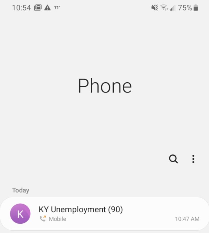 johnbrace18's tweet photo. C'mon @GovAndyBeshear I though you fixed this unemployment issue? 8 weeks and still having issues? This is ridiculous!!! 
@courierjournal @WDRBNews @WLKY @RepThomasMassie https://t.co/uDEEk9X7UD
