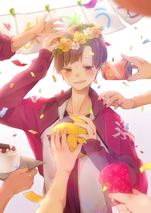 白布くんおめでとう〜!!?✨
今日くらいいっぱい笑ってくれ〜〜!!
#白布賢二郎生誕祭2020 #白布賢二郎誕生祭2020 