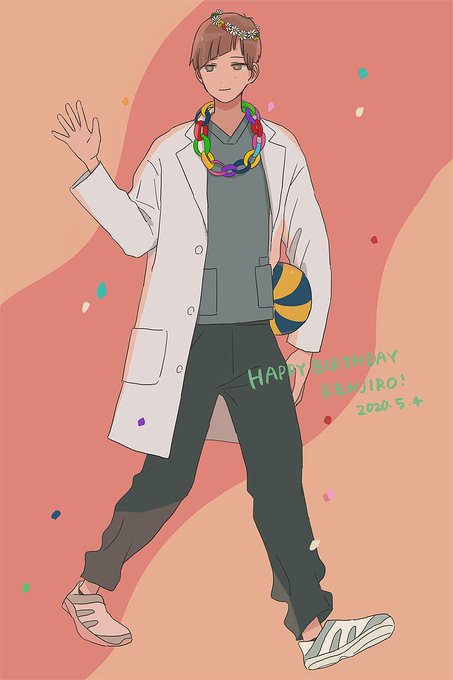 先生!お誕生日おめでとう?
#白布賢二郎生誕祭2020
#白布賢二郎誕生祭2020 