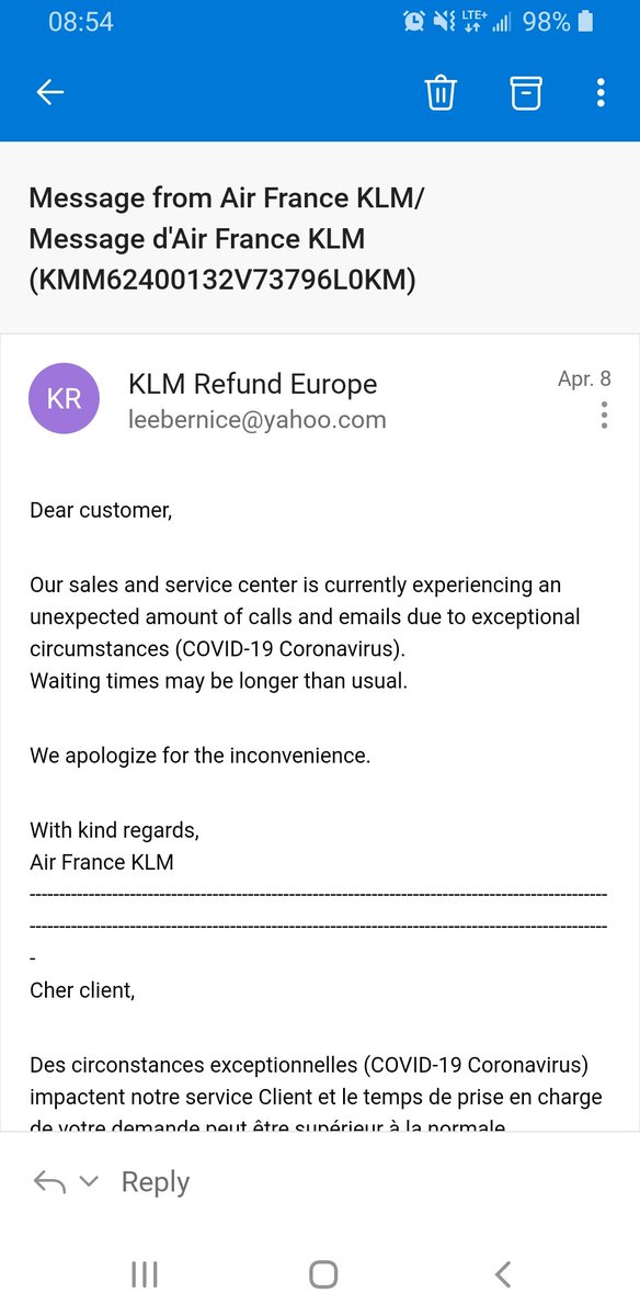 leedede's tweet image. Same thing they are doing with me since March 11th. I have received a thank you note for more that 11 times and still counting.