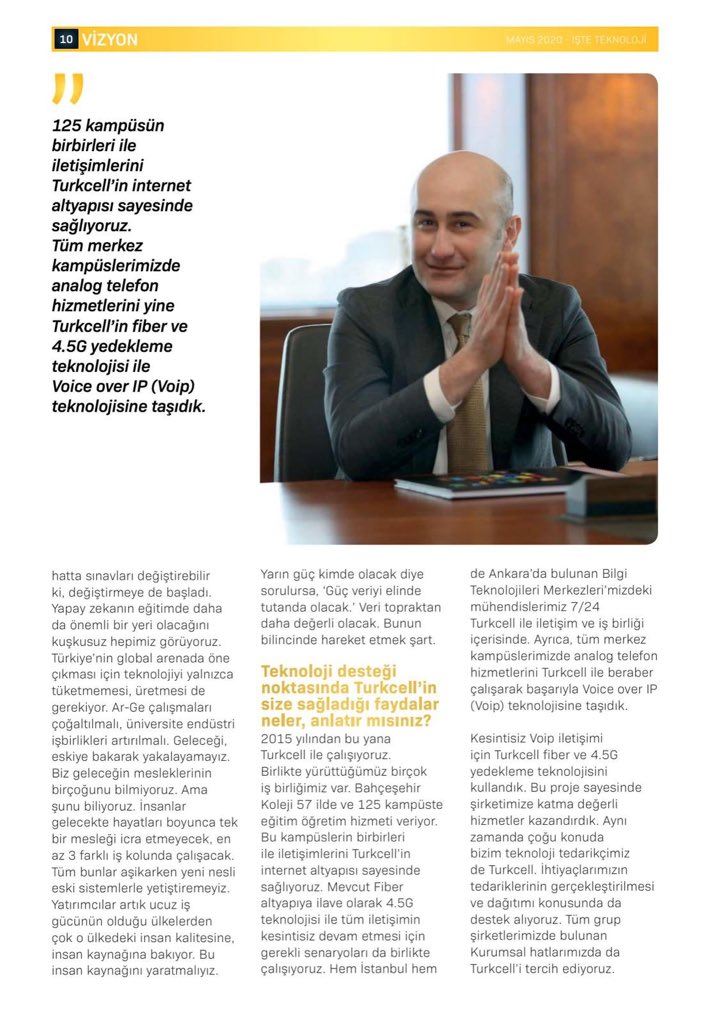 İcra Kurulu Başkanımız Sn.<a href="/HuseyinYucell/">Hüseyin Yücel</a> ; Eğitimde digitalleşme, uzaktan eğitim ve <a href="/bahcesehir_k12/">Bahçeşehir Koleji</a> Yapay zeka tabanlı kişiye özgü dijital eğitim platformumuz <a href="/metodbox/">🇲​🇪​🇹​🇴​🇩​🇧​🇴​🇽</a> ‘ı anlatıyor

#bahçeşehirkoleji
#uzaktaneğitim
#yakındantakip