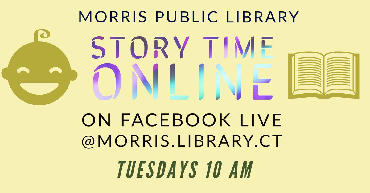 librariesval's tweet photo. Top #LibrariesTransform story: @morrislibraryct: 'Join us for Story Time Online on Facebook Live on Tuesday, May 5th, at 10 am.

We will share spring time stories!

#morrisct  
#librariestransform ' https://t.co/5NtWb2Ez4J, see more https://t.co/wQxGZLrHMo