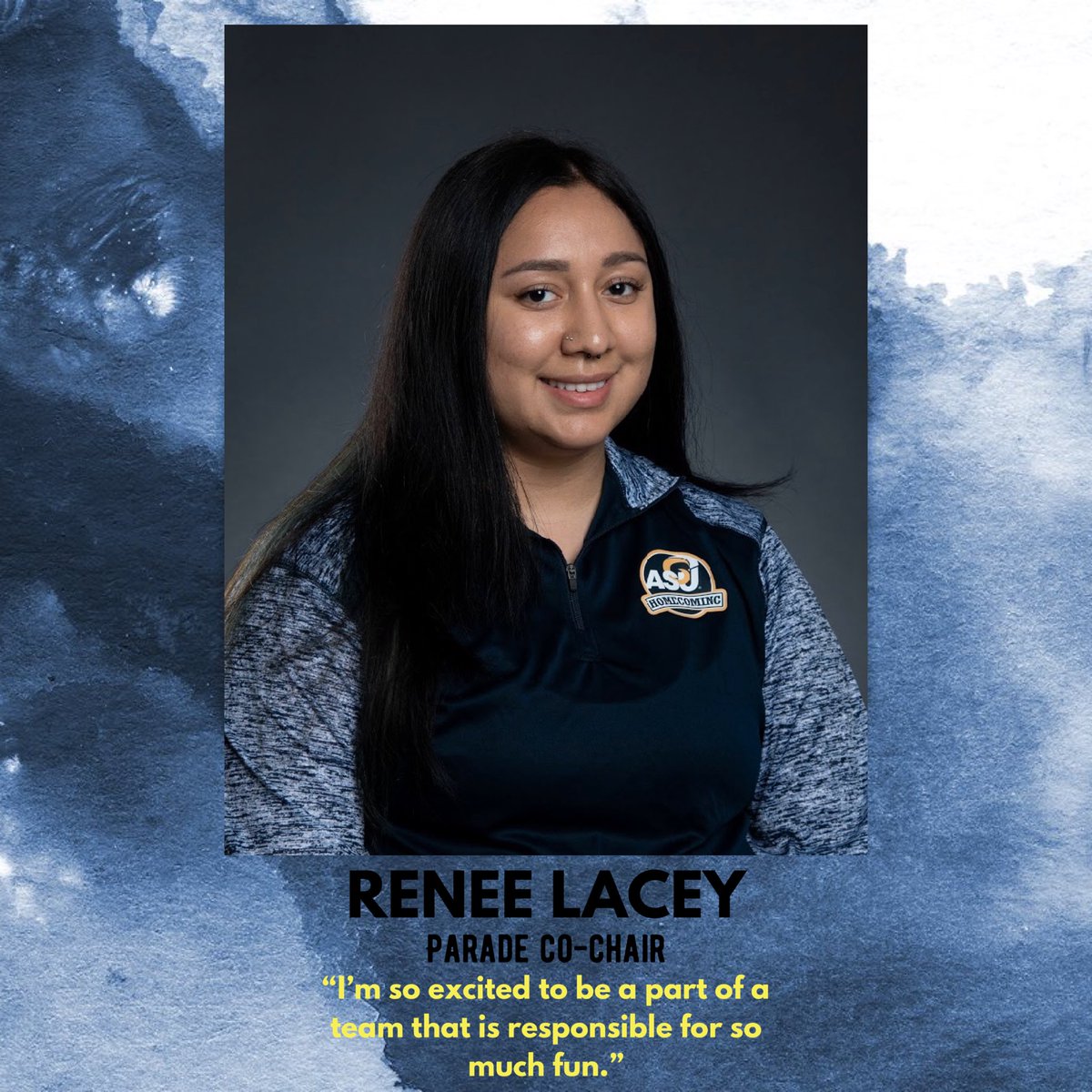 Howdy Rams! Last but not least, give a big Angelo welcome to your 2020 Homecoming committee Parade Co-Chairs. Kristen Kilpatrick &amp; Renee Lacey. 💛💙