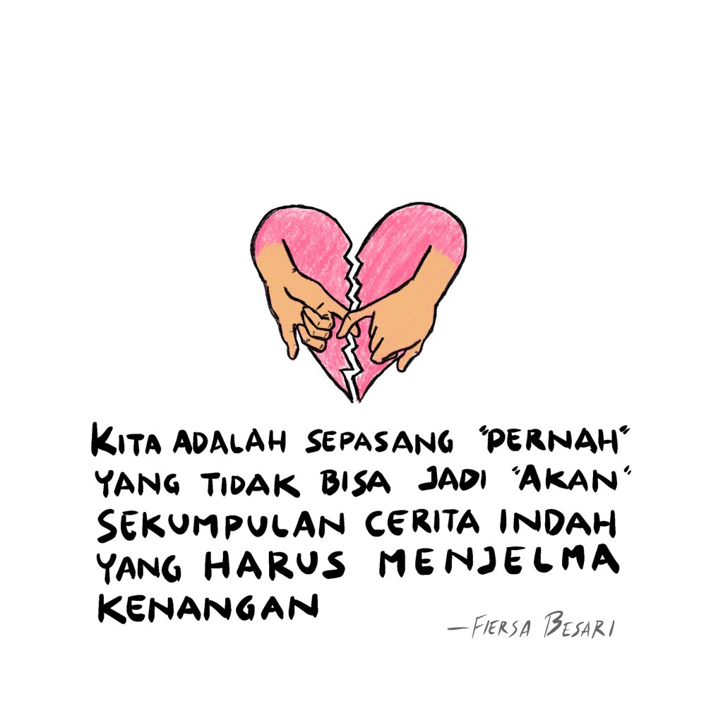 FiersaBesari's tweet photo. Setidaknya kita pernah liar bareng biarpun insyafnya bareng orang lain https://t.co/OsNGYn7Jyk