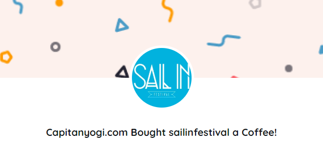 capitanyogi's tweet photo. @SAILinFestival Capuccino? Con leche? Carajillo? ☕️ #gracias https://t.co/Ca5APBNE5p