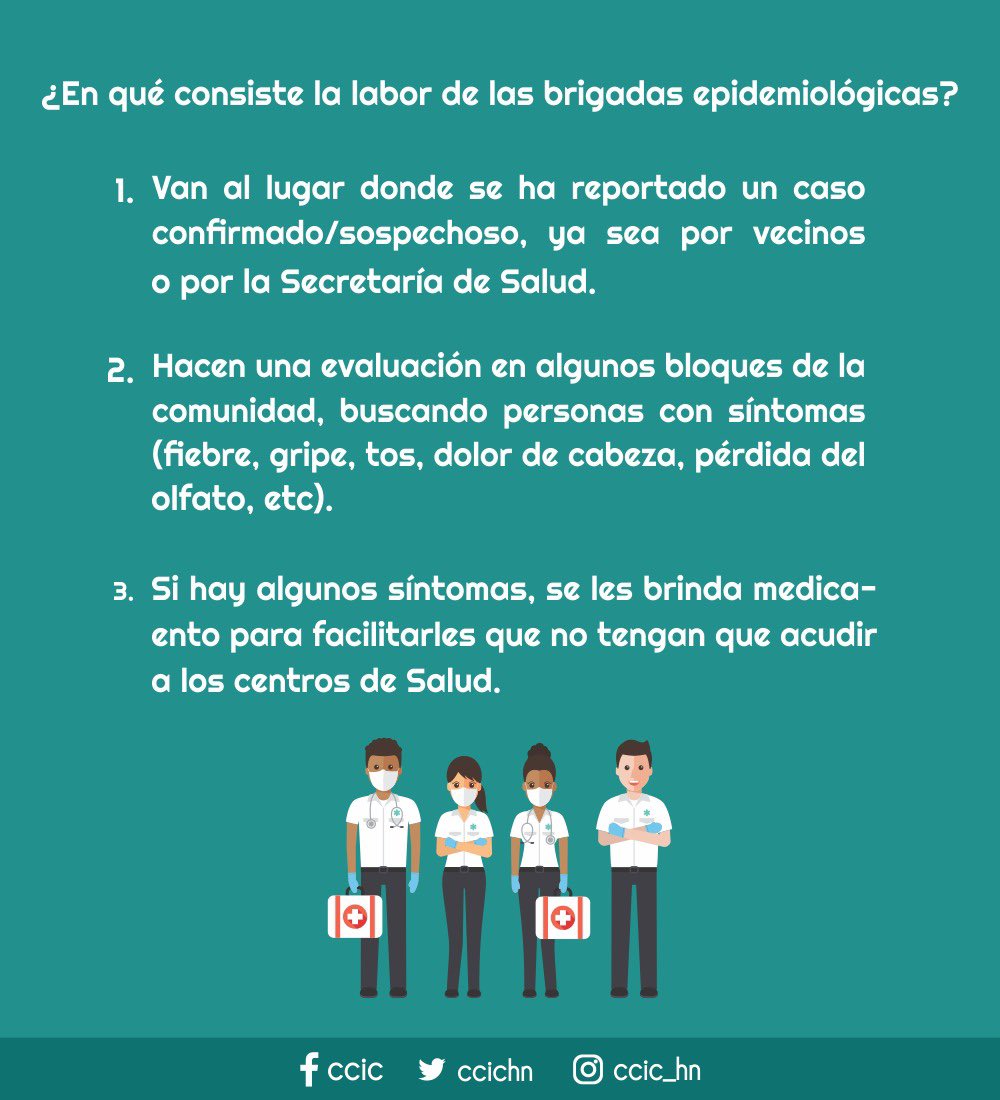 CCICHN's tweet photo. ¡Infórmate y atiende las brigadas epidemiológicas contra el #Covid19 en tu comunidad! 

#QúedateEnCasa y comparte esta importante información ⤵️ https://t.co/KQcj3b6VEQ