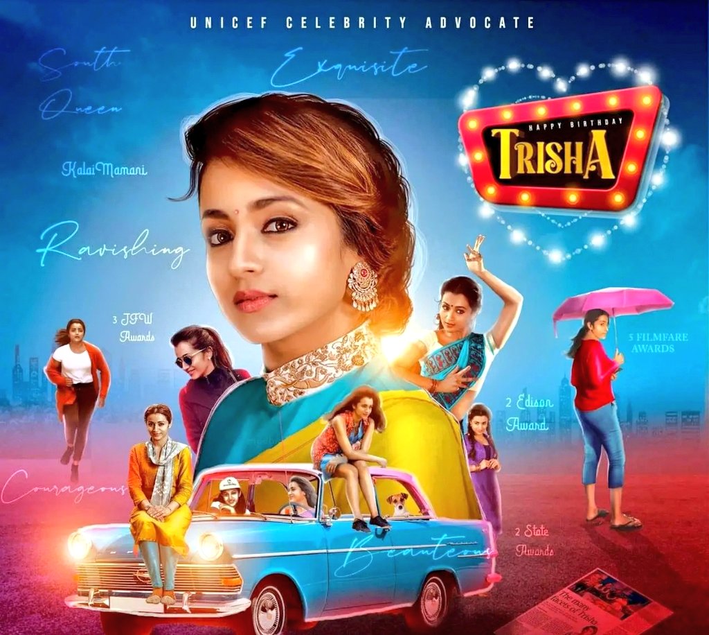 Advance Happy birthday 
      Trisha Krishnan 04/05/2020 