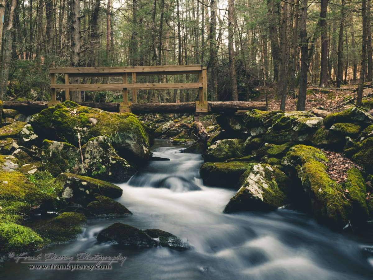 WtfEngland's tweet photo. In Connecticut, there is a network of hiking trails commonly referred to as the Blue Trails, one of them is The Mattatuck  Trail, running from Wolcott  all the way out to Cornwall.  This beautiful spot is crossing the West Branch of the Shepaug River in the Cornwall area https://t.co/ZYUOsSVp6N