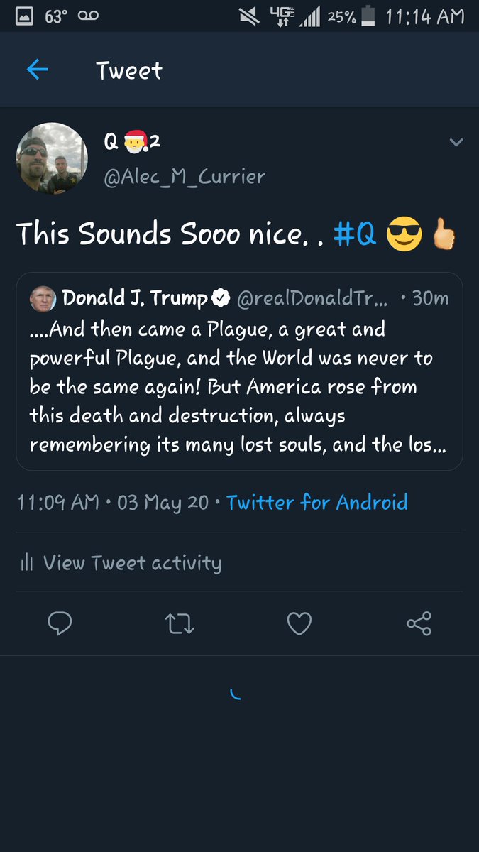 Alec_M_Currier's tweet photo. Santa is Back in full effect! And We're Rolling Red! Twinning is Winning! #TwinTweets #Q #SCOTUS #SCOTUS2 #WithSCOTUS #ItsCrazy  #SoooNice! 😎☇🕶🎅📽 https://t.co/vwKOTpOw5f