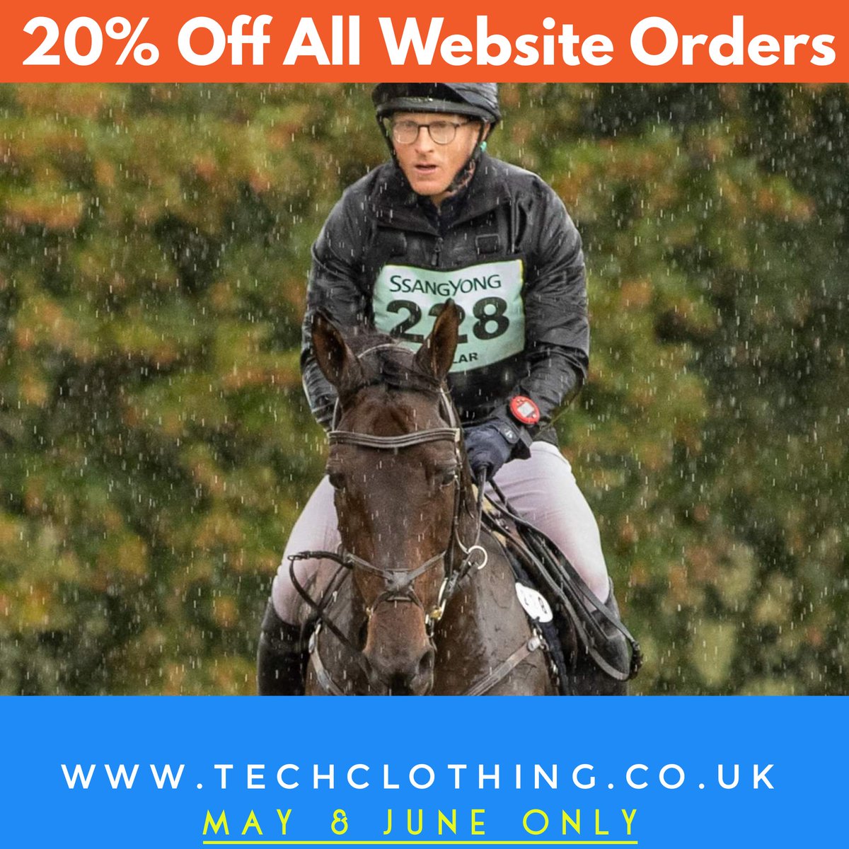 While stocks last head to our website 
techclothing.co.uk