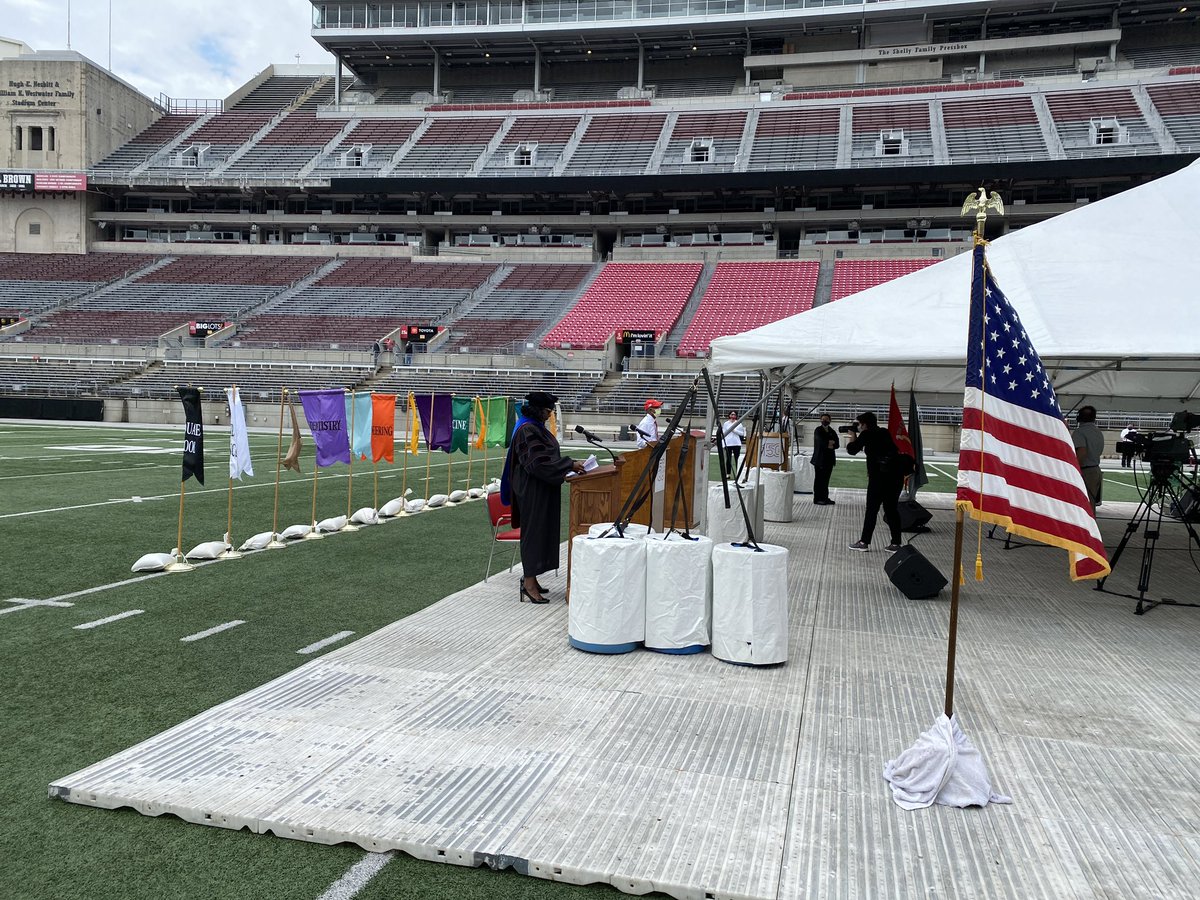 medflygenes's tweet photo. Gearing up for our unique @OhioState virtual commencement - #TheShoe and all of us miss you, but glad you will join us from a distance! https://t.co/wVgy81fETT