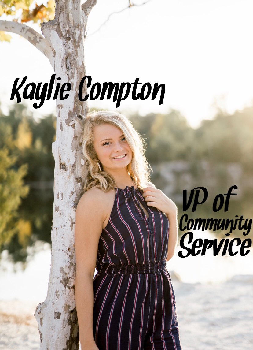 HOLTDECA_'s tweet photo. Senior #4 Kaylie Compton 
Congratulations on all your accomplishments and we appreciate all the hard work and dedication with our chapter. Good luck next year! https://t.co/Zy6nLJ9JhU