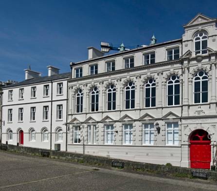 2.21/  @PlayhouseDerry At various times a hotel, convent & school. Diocese parted ways with the building after a failed application to demolish it in 1986. Purchased by Pauline Ross in 1992 the playhouse was set up with a grant of just £300, it became an award wining arts centre.