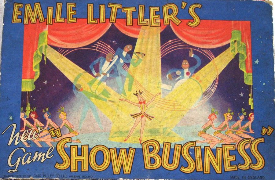 HausofJBK's tweet photo. “Show Business” ⭐️ #FontSunday
This game designed by theatre producer Emile Littler was intended to give an interesting insight into the pursuit of stardom. Published 1950 by Chad Valley. @DesignMuseum https://t.co/QsOgRYTmX4