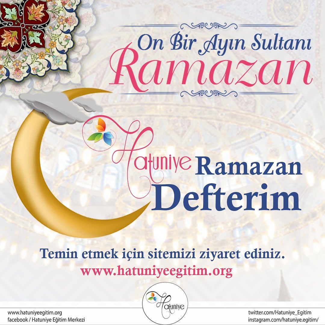 Hatuniye_Egitim's tweet photo. Çocuklar ve Gençler için hazırlamış olduğumuz Ramazan Defteri'ni temin etmek için sitemizi ziyaret edebilirsiniz.
https://t.co/XIhsiHJrO4
#Ramazan2020 #Ramazan #RamazandaDuam #pazar https://t.co/SxSED0LhyR
